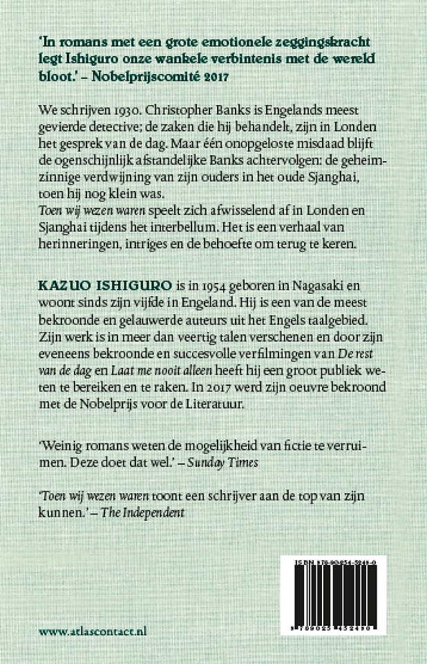 Toen wij wezen waren