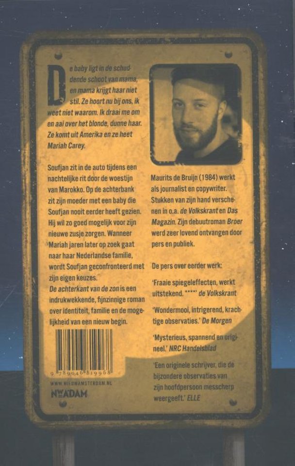 De achterkant van de zon
