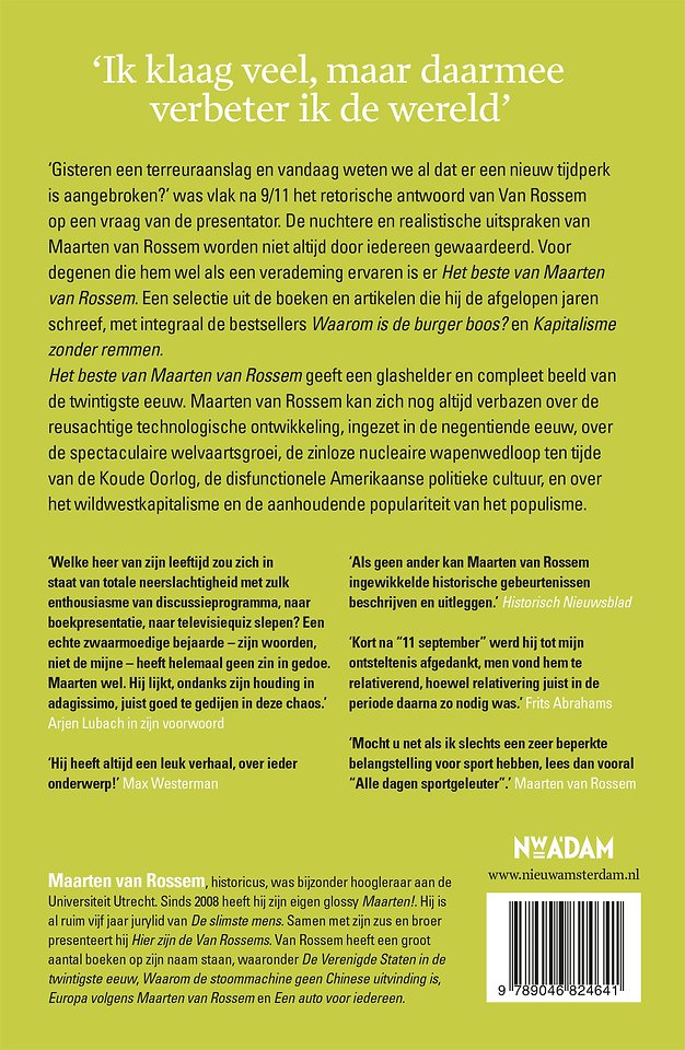 Het beste van Maarten van Rossem