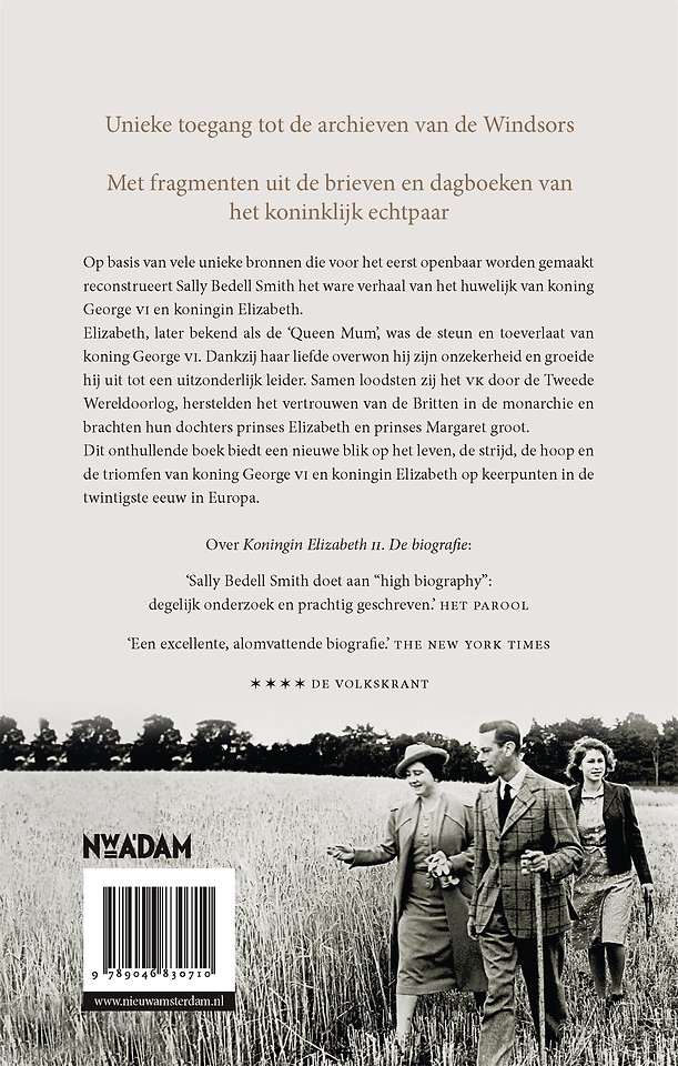 George VI en Elizabeth