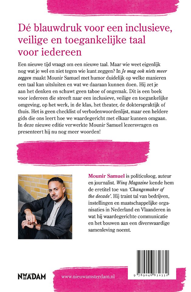 Je mag ook niets meer zeggen