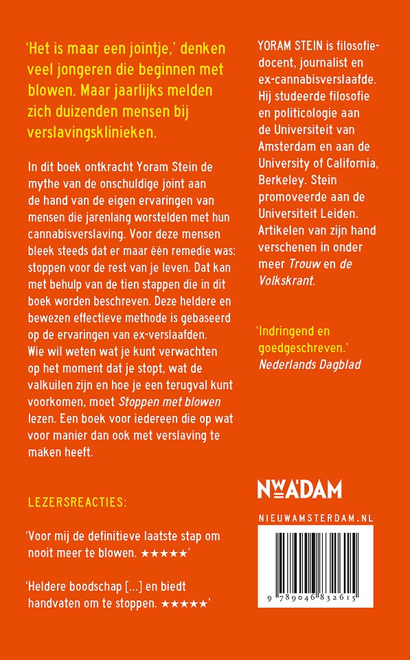 Stoppen met blowen