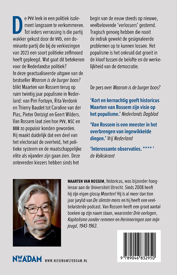Maarten van Rossem over populisme en onze democratie