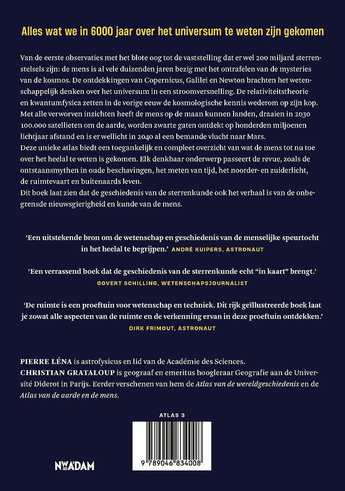 Historische atlas van het heelal