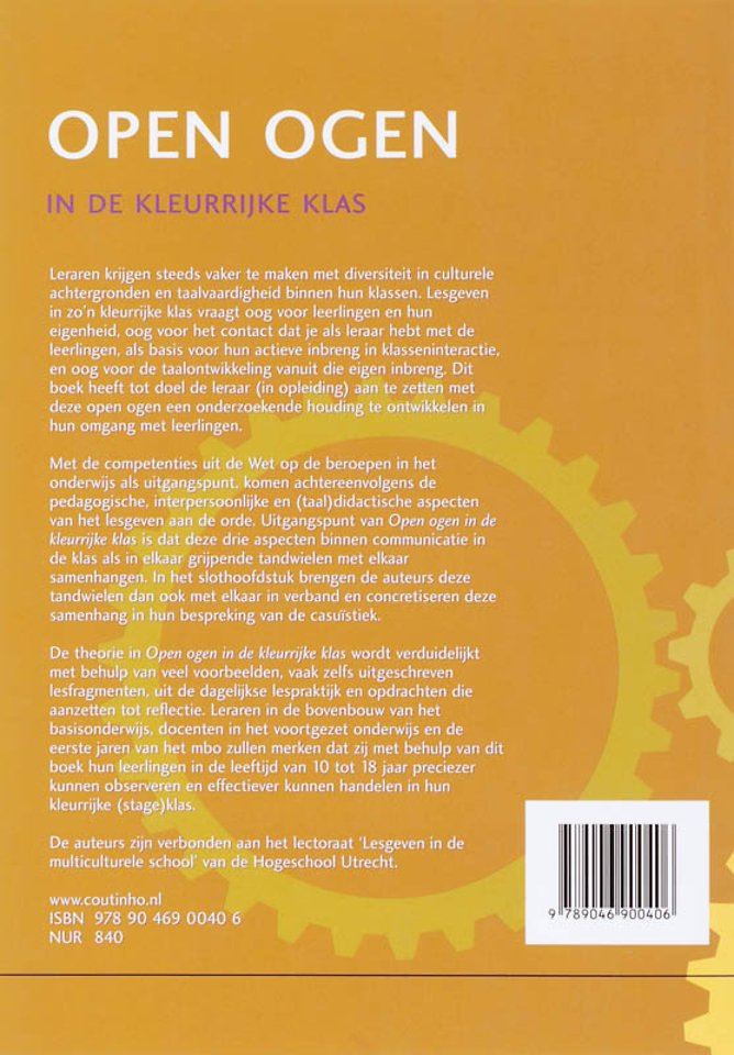 Open ogen in de kleurrijke klas