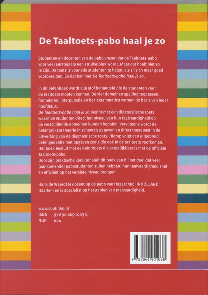 De Taaltoets-pabo haal je zo