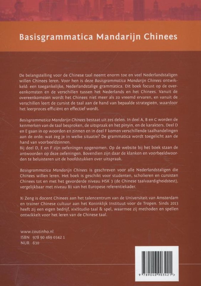 Basisgrammatica Mandarijn Chinees