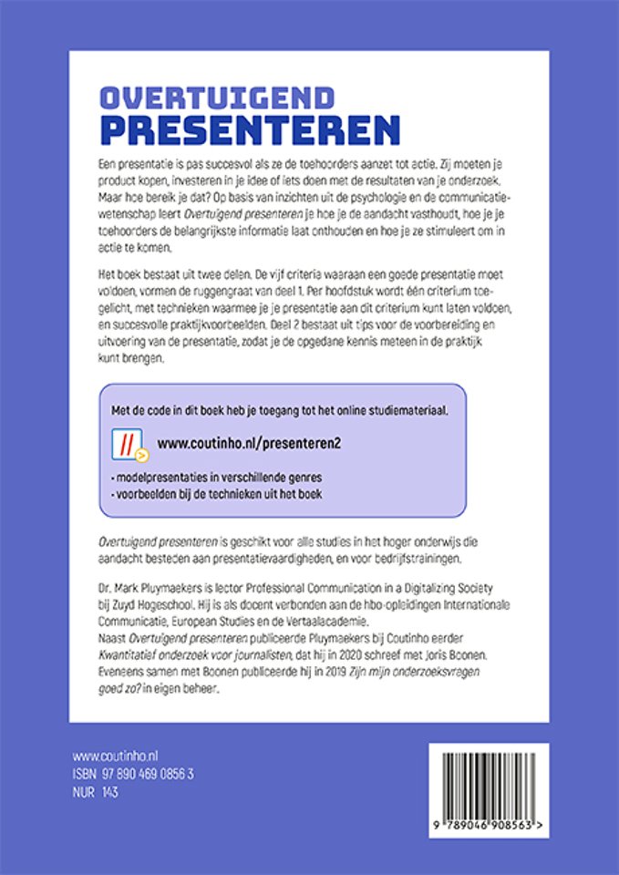 Overtuigend presenteren
