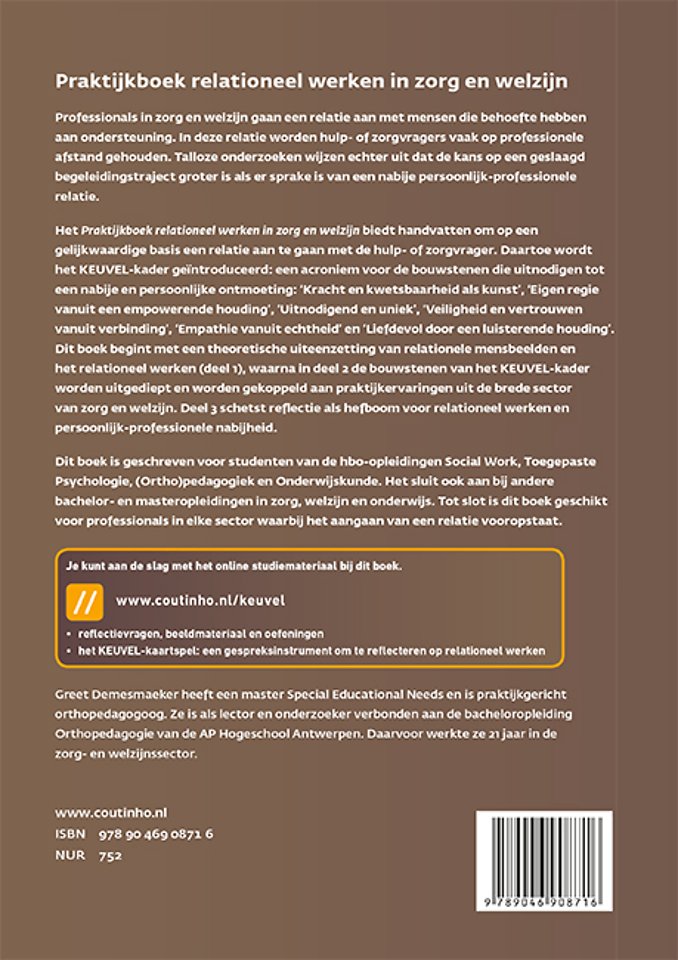 Praktijkboek relationeel werken in zorg en welzijn