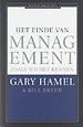 Het einde van management zoals wij het kennen