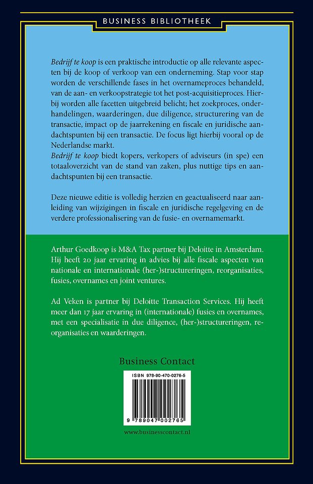 Bedrijf te koop