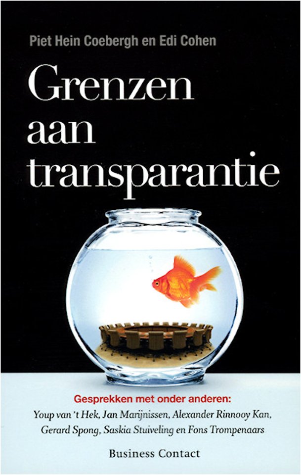Grenzen aan transparantie Grenzen aan transparantie
