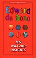Zes waarde insignes Zes waarde insignes