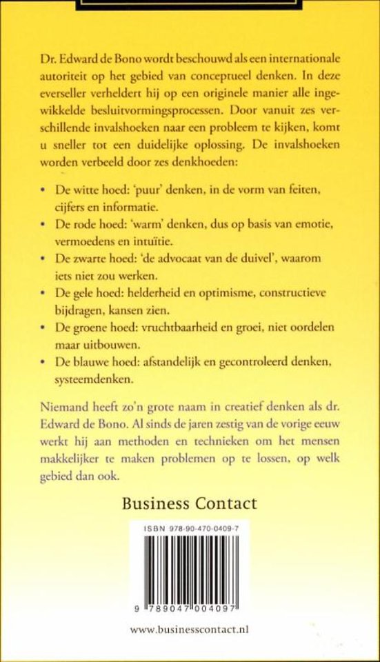 Zes denkhoeden