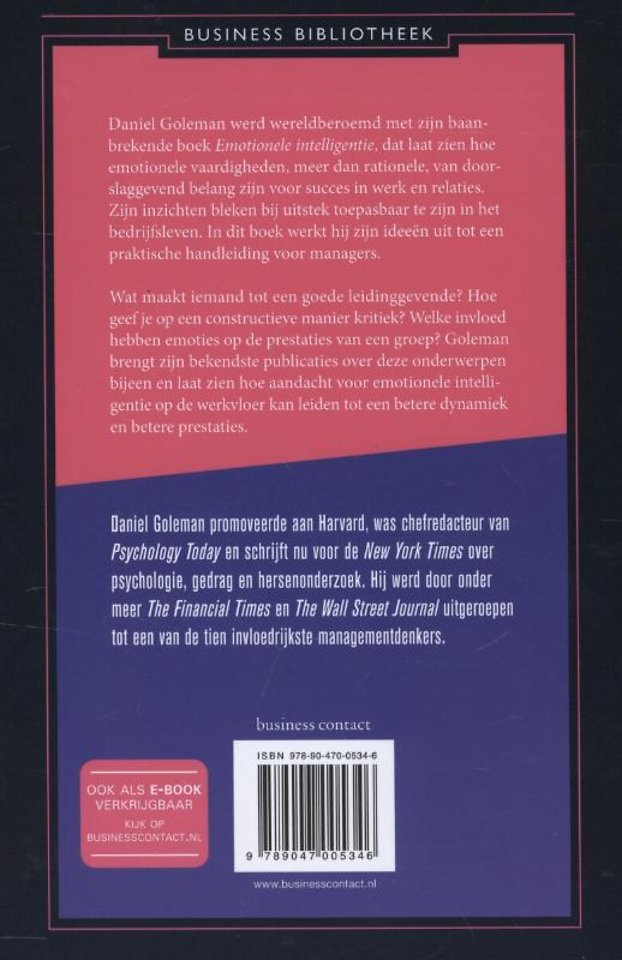 Daniel Goleman over Leiderschap