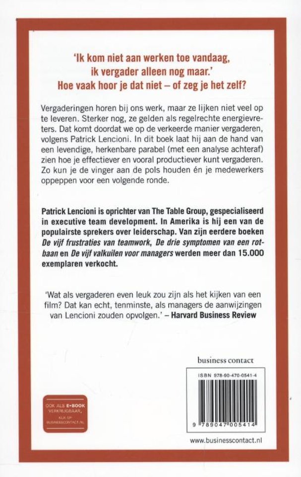 Vergaderen is dodelijk