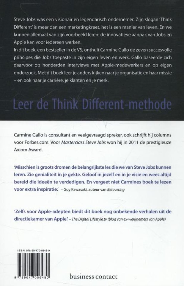Masterclass Steve Jobs