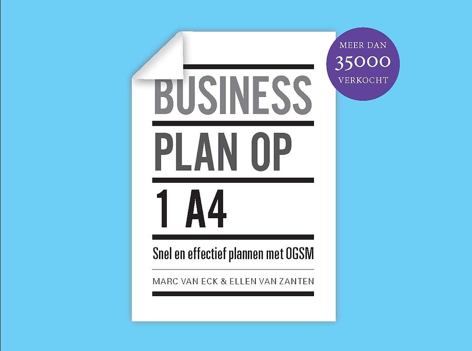 Businessplan op 1 A4 - Word succesvoller met OGSM