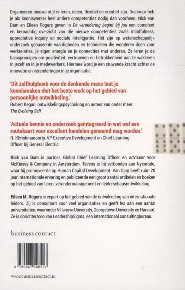 De verandering begint bij jou