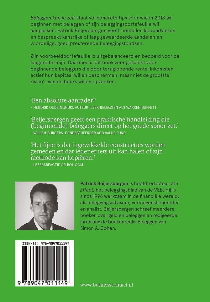 Beleggen kun je zelf 2018