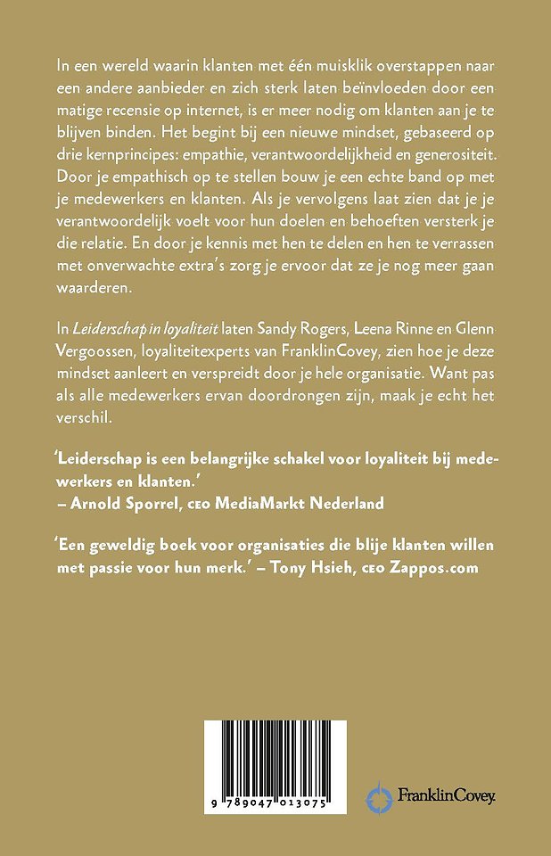 Leiderschap in loyaliteit