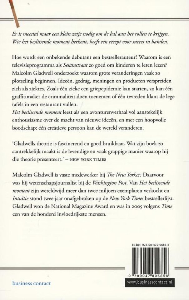 Het beslissende moment