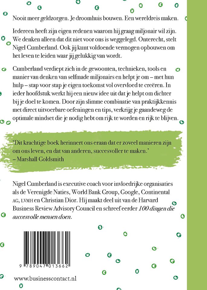 100 dingen die miljonairs doen