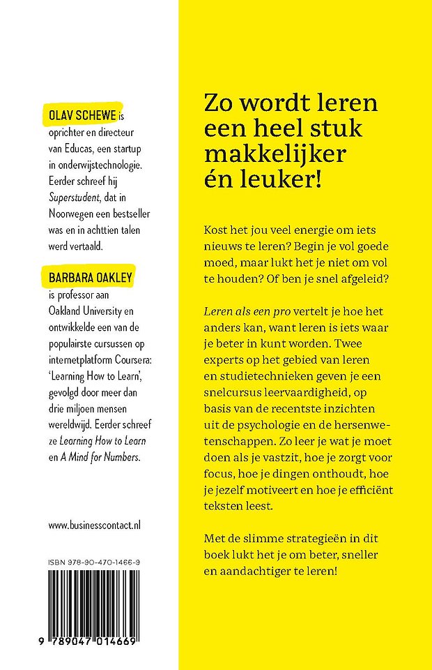 Leren als een pro