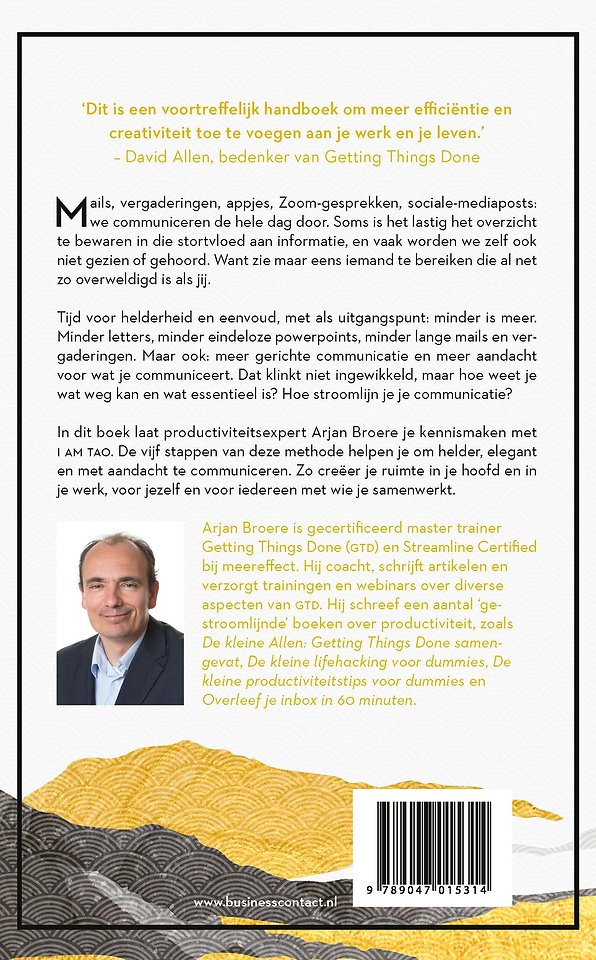 I AM TAO - Stroomlijn je communicatie in vijf stappen