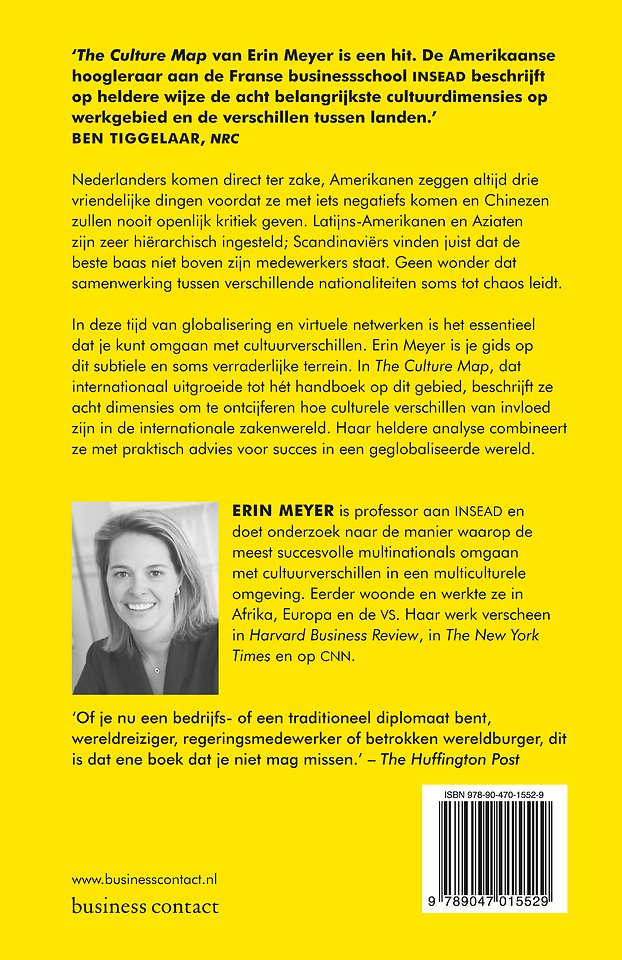The Culture Map - NL Editie