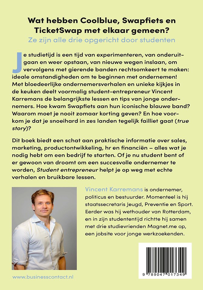 Student entrepreneur