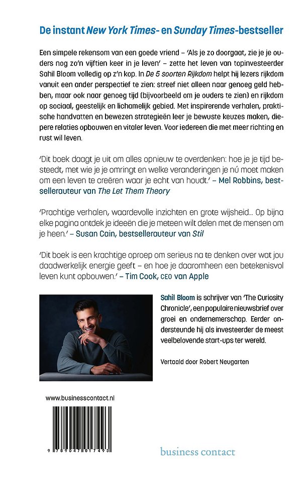 De 5 soorten rijkdom