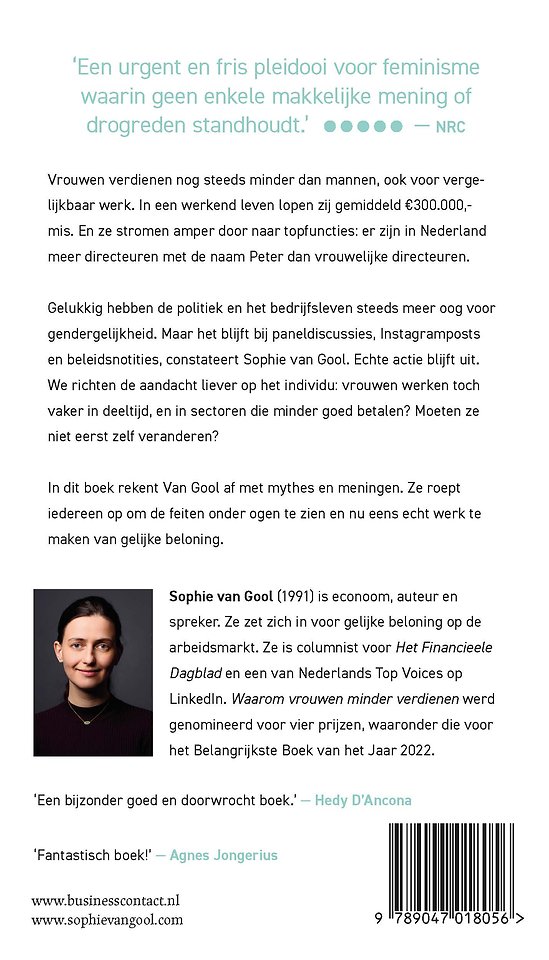 Waarom vrouwen minder verdienen