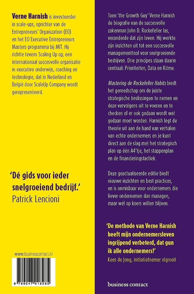 Mastering de Rockefeller Habits
