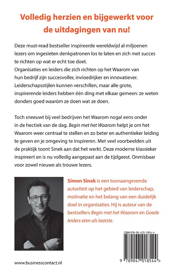 Begin met het Waarom - jubileum editie