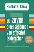 Voorkant boek 'De zeven eigenschappen van effectief leiderschap' doot Steven Covey
