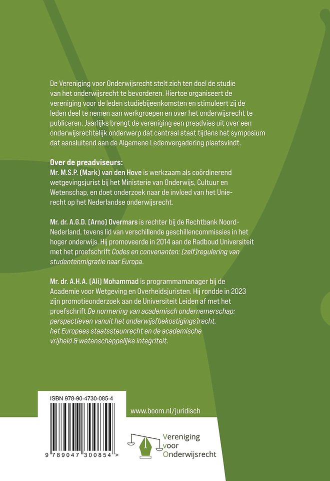 Onderwijs en het Europees recht