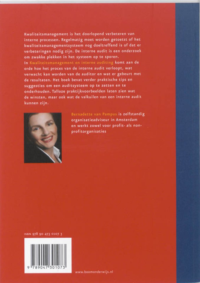 Kwaliteitsmanagement en interne auditing