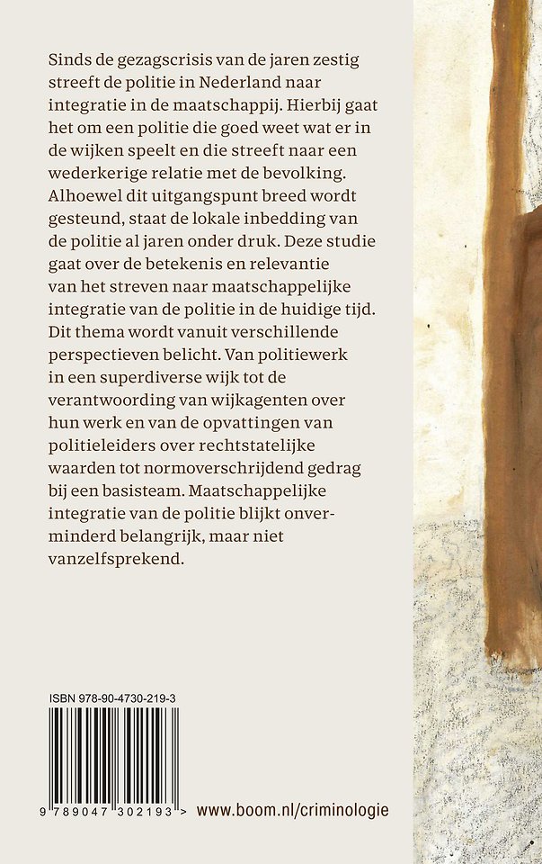 De maatschappelijke integratie van de politie