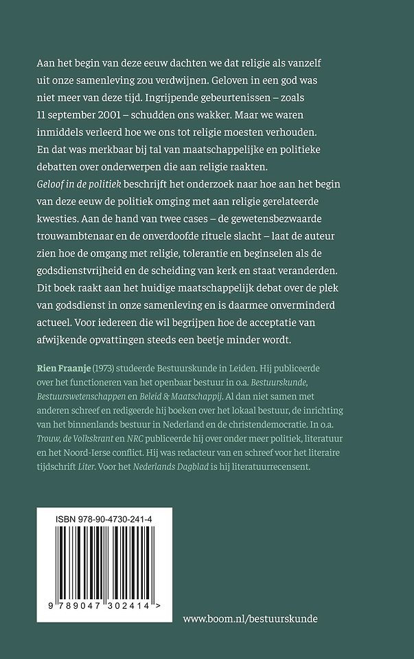 Geloof in de politiek
