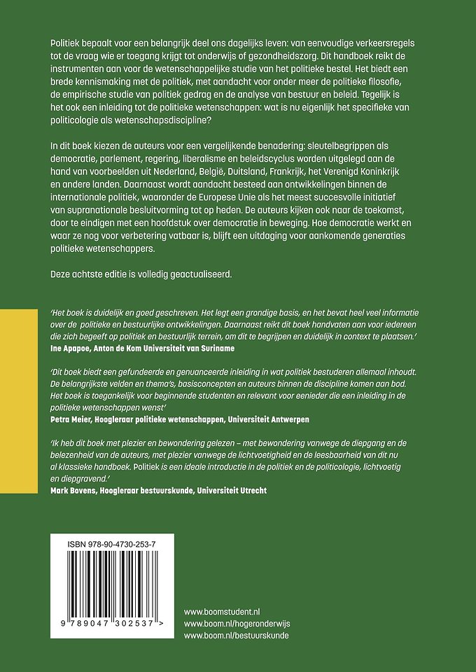 Politiek - Een inleiding in de politieke wetenschappen