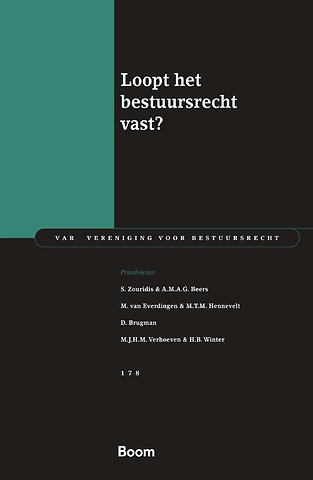 Loopt het bestuursrecht vast?