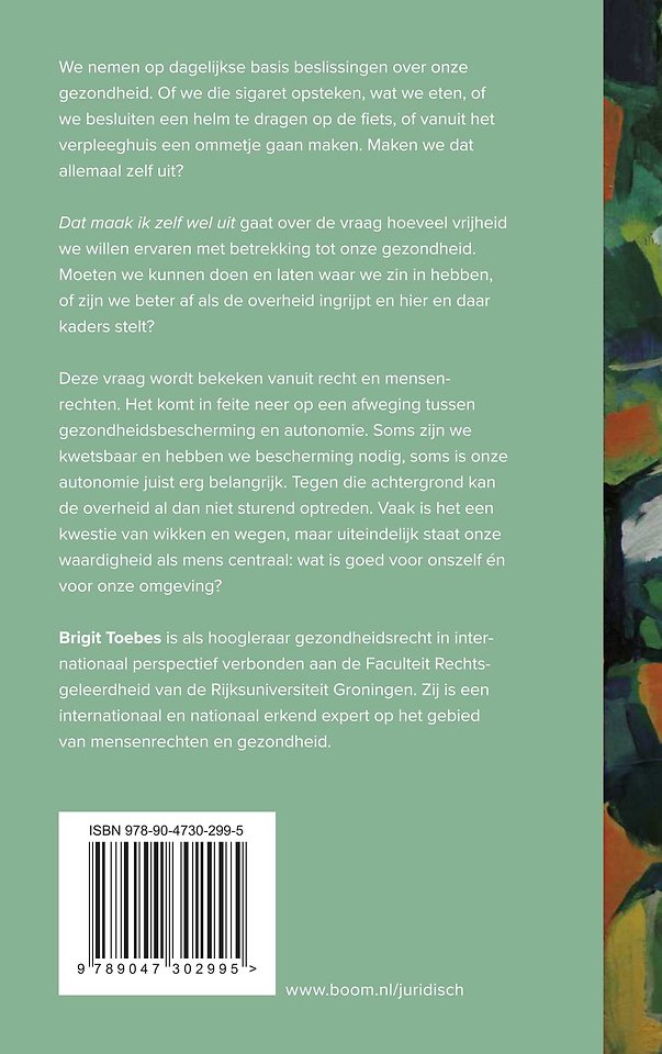 Dat maak ik zelf wel uit