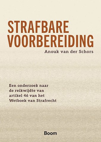 Strafbare voorbereiding