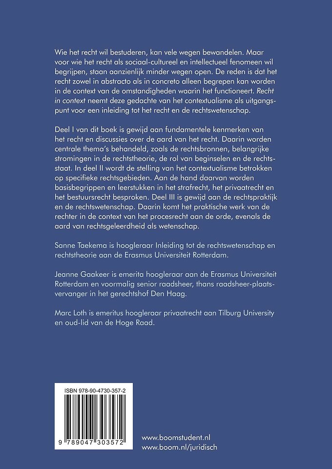 Recht in context