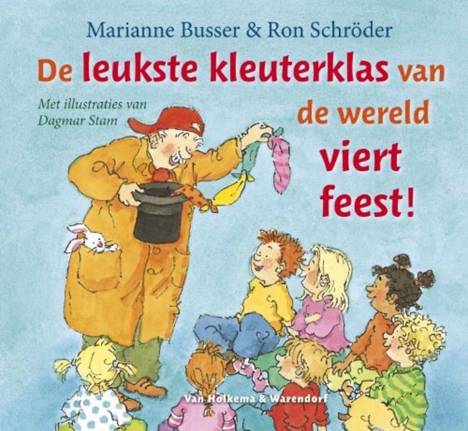 De leukste kleuterklas van de wereld viert feest