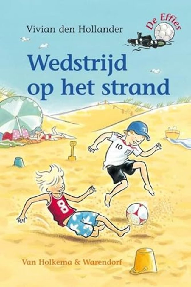 Wedstrijd op het strand