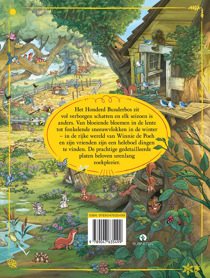 Winnie de Poeh: 100 dingen uit het Honderd Bunderbos. Een zoekboek.
