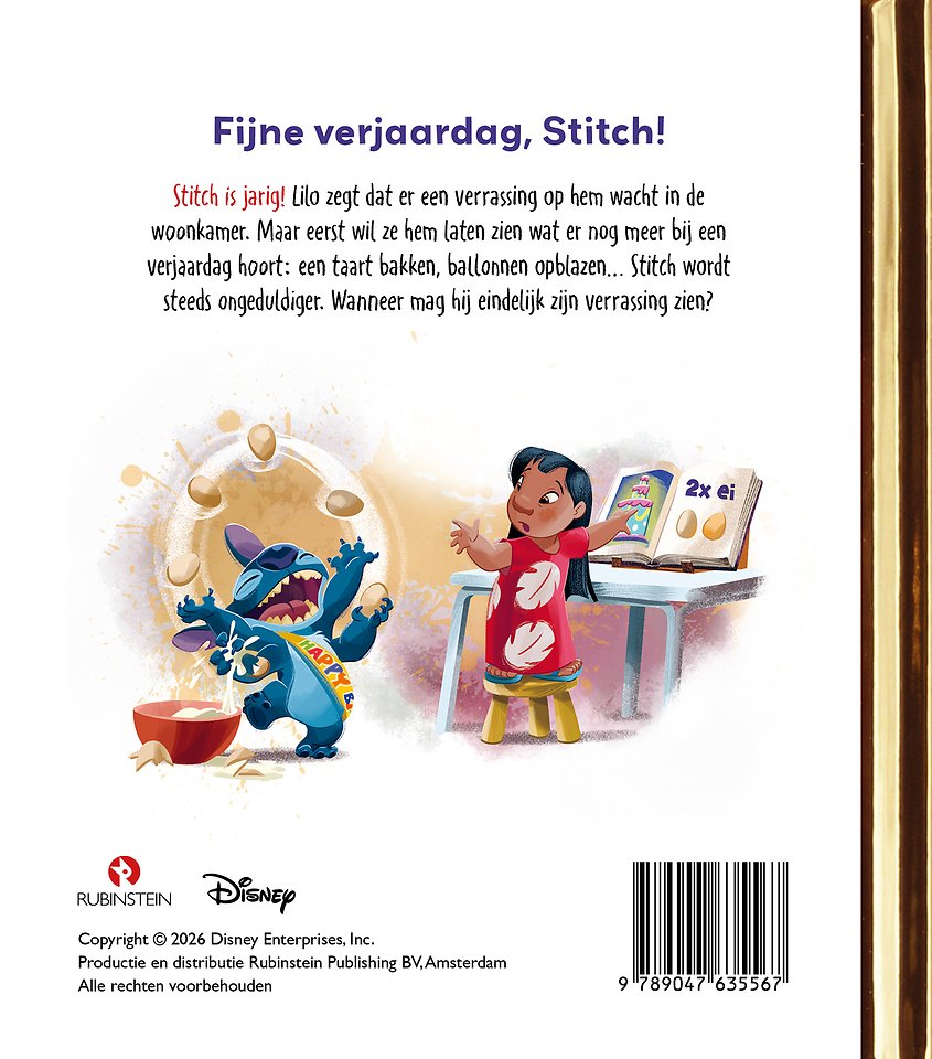 Fijne verjaardag, Stitch!