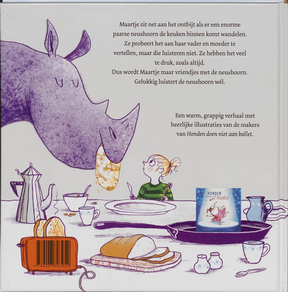 Neushoorns eten geen pannenkoeken